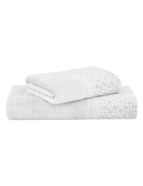 SET TOALLA BAÑO + TOALLA ROSTRO APLIQUE LOVELY BUDDEMEYER - 500G PLATA SET TOALLA BAÑO + TOALLA ROSTRO APLIQUE LOVELY BUDDEMEYER - 500G PLATA