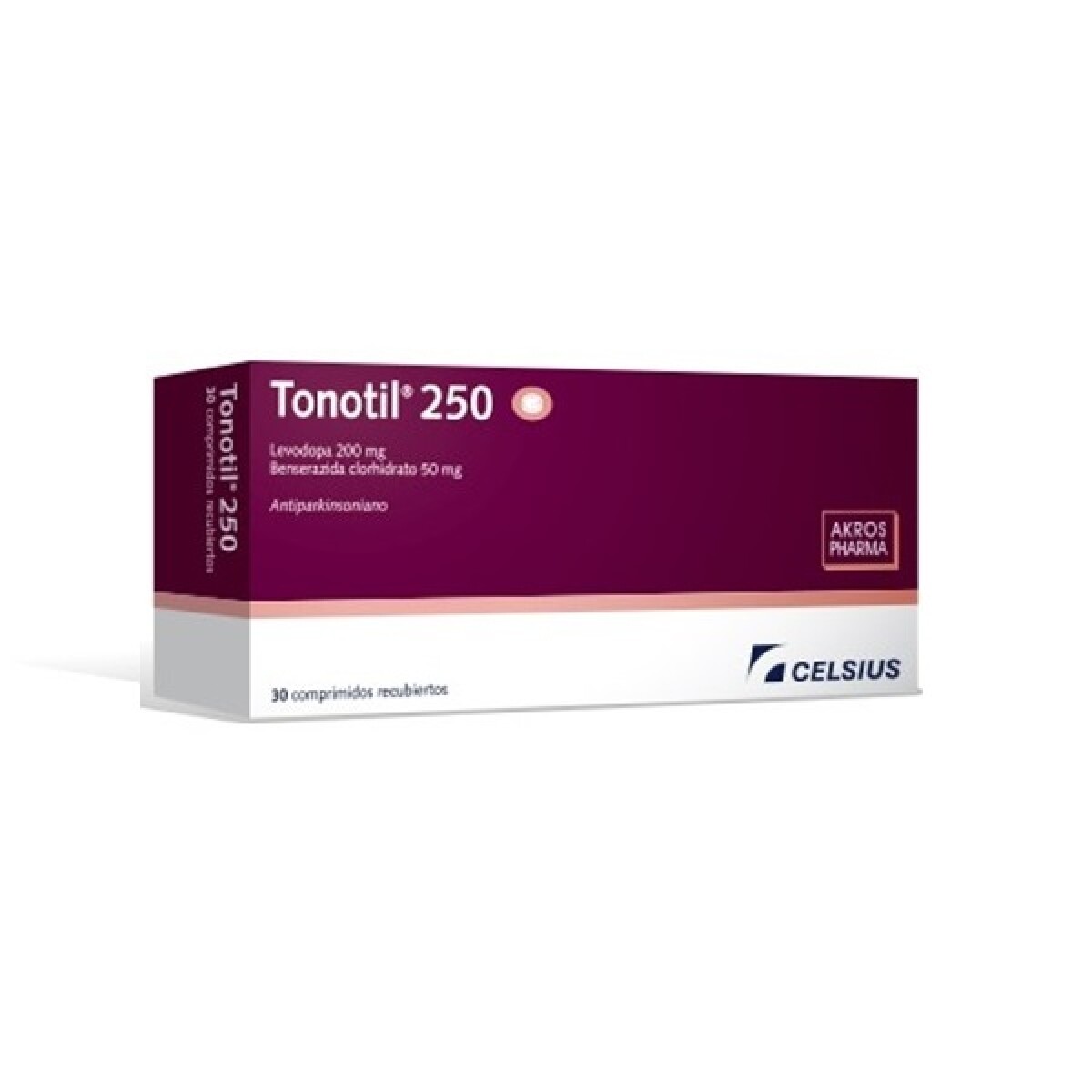 Tonotil 250 Mg. 30 Comp. 