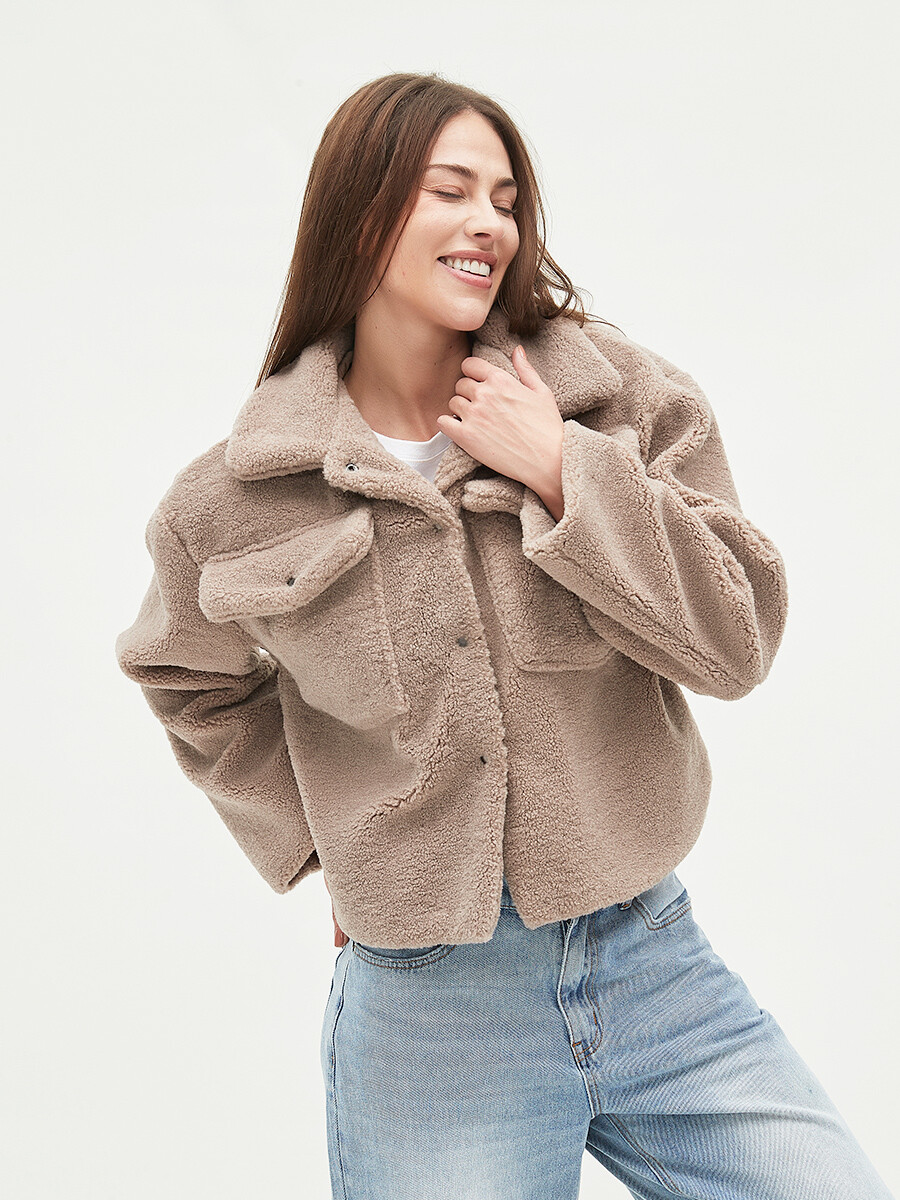 CAMPERA OSO - BEIGE OSCURO 