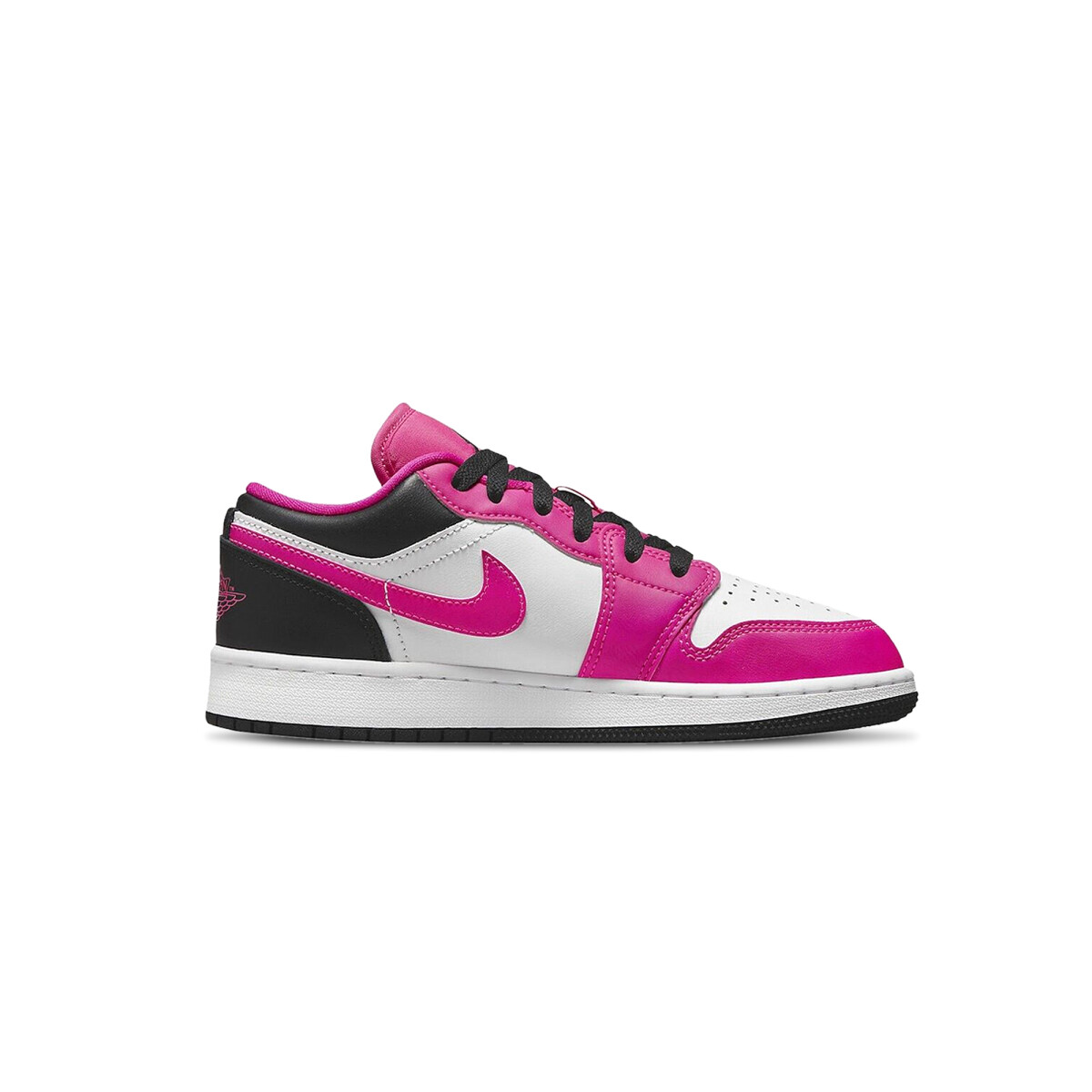 AIR JORDAN 1 LOW FUND GG FIERCE PINK/BLACK-WHITE - Pink 