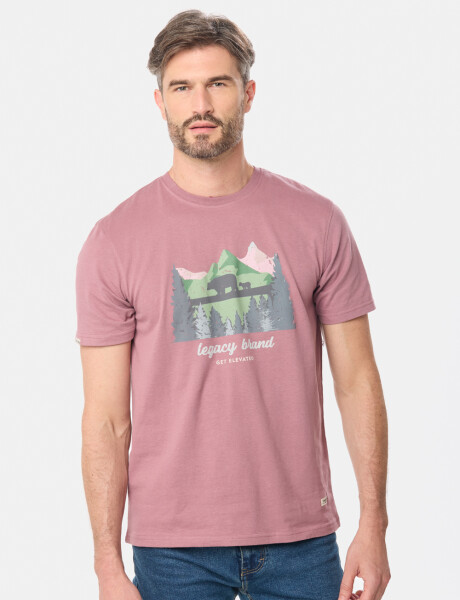 REMERA ESTAMPADA Rosado