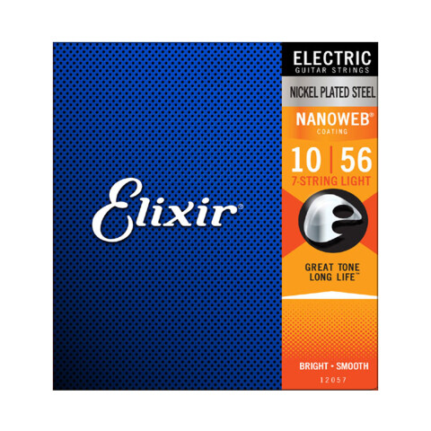 ENCORDADO ELECTRICA ELIXIR NANOWEB 010 7STR. ENCORDADO ELECTRICA ELIXIR NANOWEB 010 7STR.