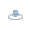 Anillo Solitario-Plata 925-Piedra Agua Marina-AN3674 conpiedra