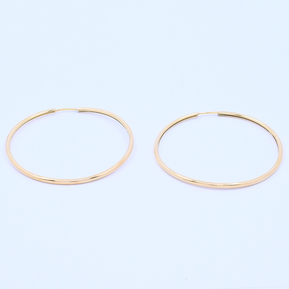 Aros oro 18k bombé. Aros oro 18k bombé.
