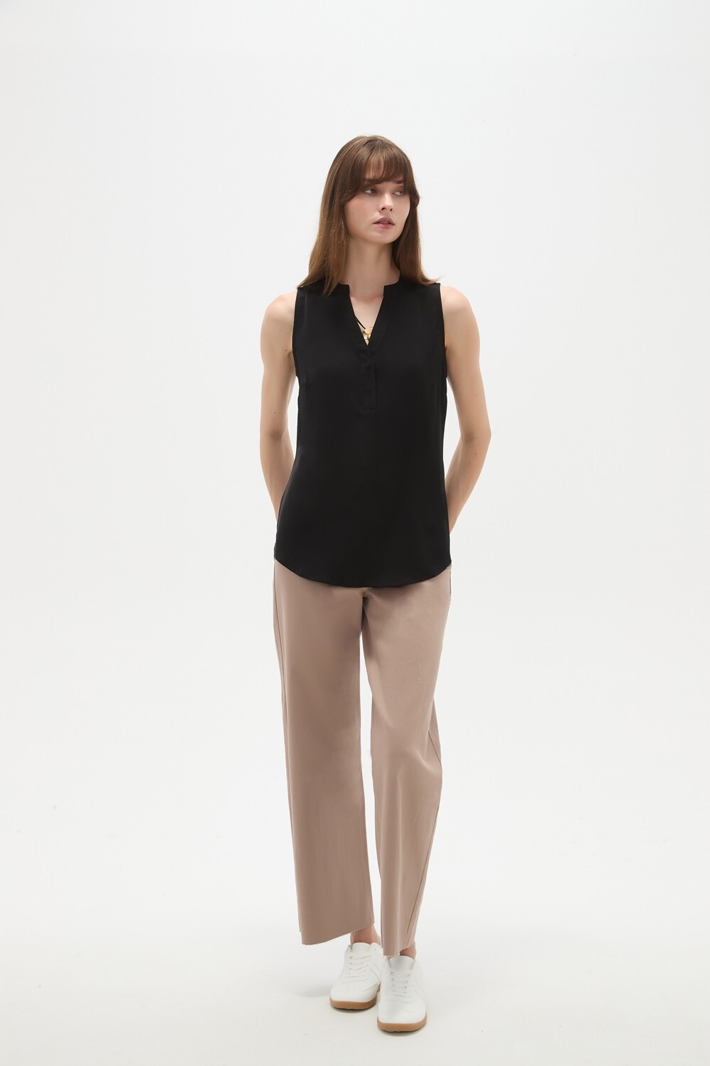 Musculosa Dolly Negro