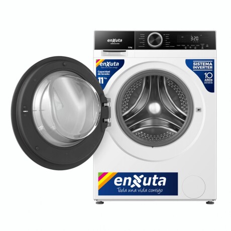 Lavarropas Automático ENXUTA LENX161150W Carga Frontal Capacidad 11Kg Lavarropas Automático ENXUTA LENX161150W Carga Frontal Capacidad 11Kg