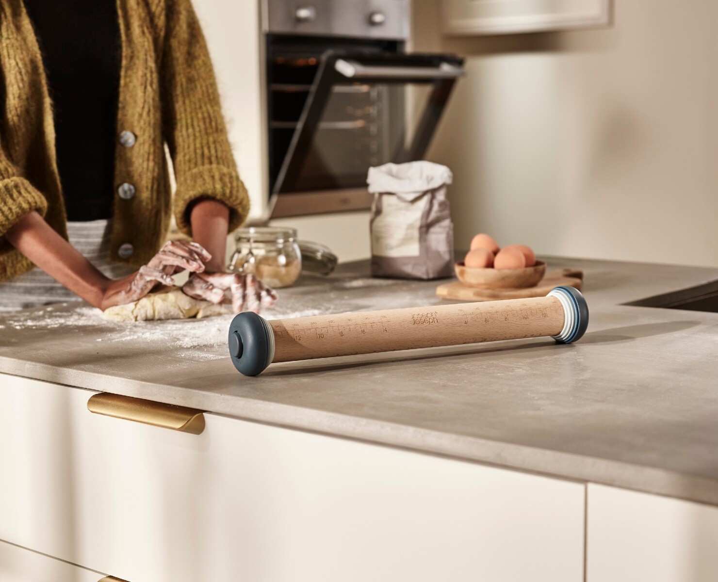 Palote Ajustable para Repostería Joseph Joseph PrecisionPin™ - Preventa 