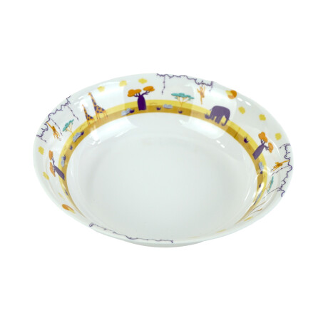 Plato hondo de melamina linea infantil Plato hondo de melamina linea infantil