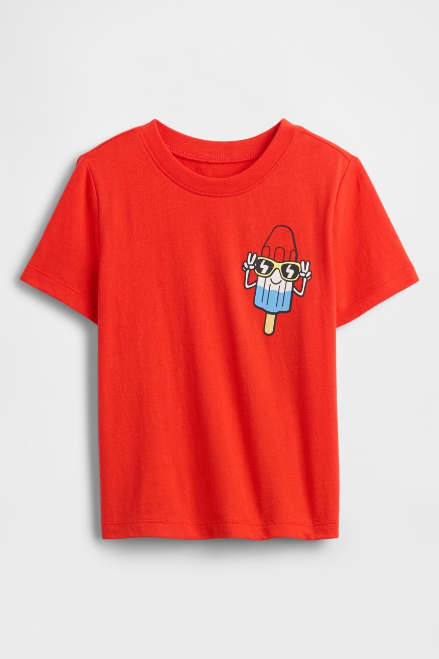 Remera Gràfico Toddler Niño Poster Red 527