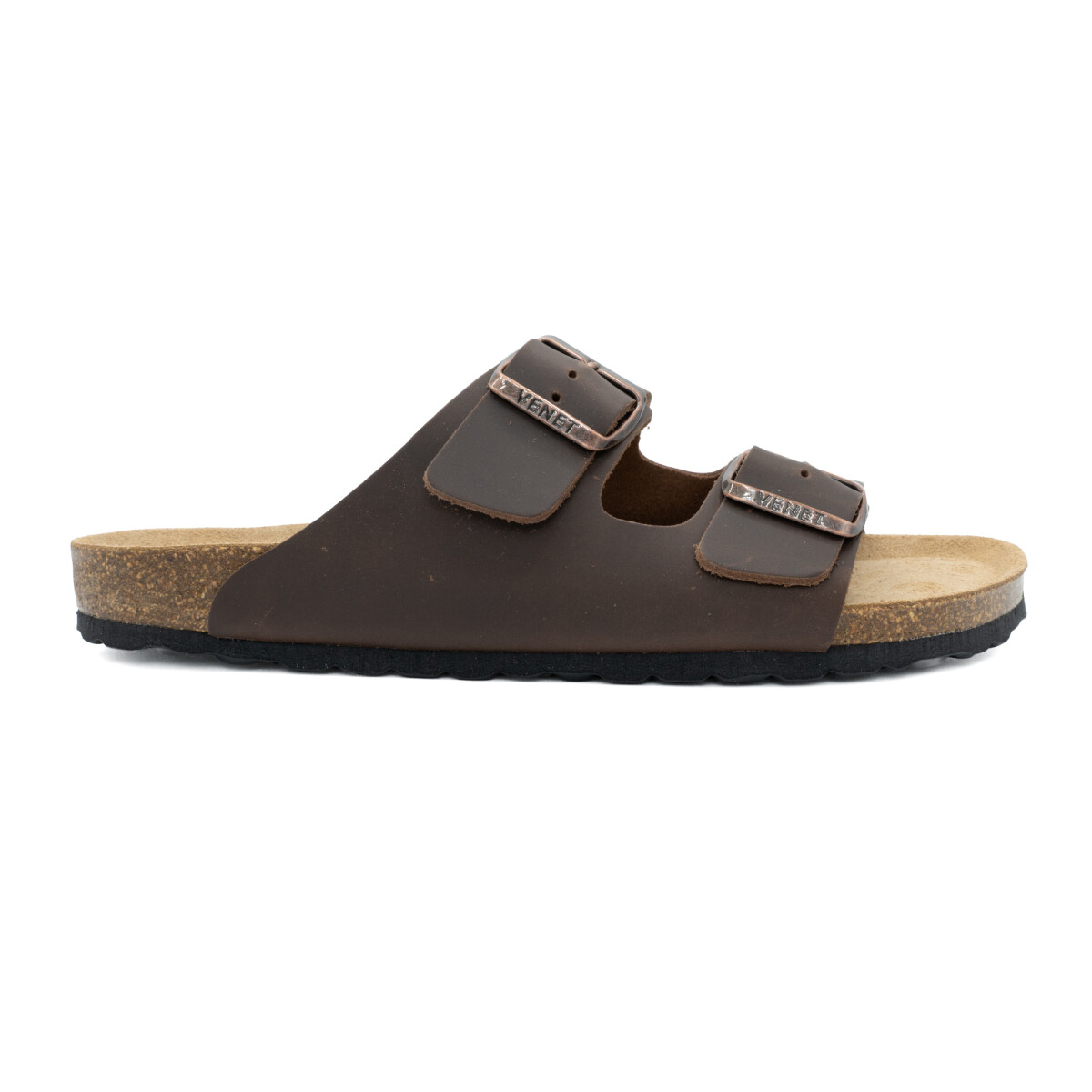 SANDALIAS VENET - CUERO PARIS - MARRON 