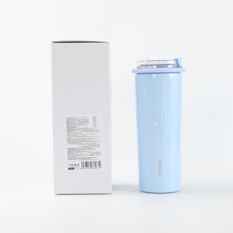 VASO TÉRMICO PARA CAFÉ SERIE MACARON (500 ML/AZUL) VASO TÉRMICO PARA CAFÉ SERIE MACARON (500 ML/AZUL)