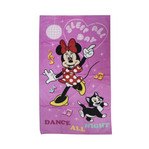 Toalla Infantil Playera 100% Algodón 70 x 130 cm Minnie