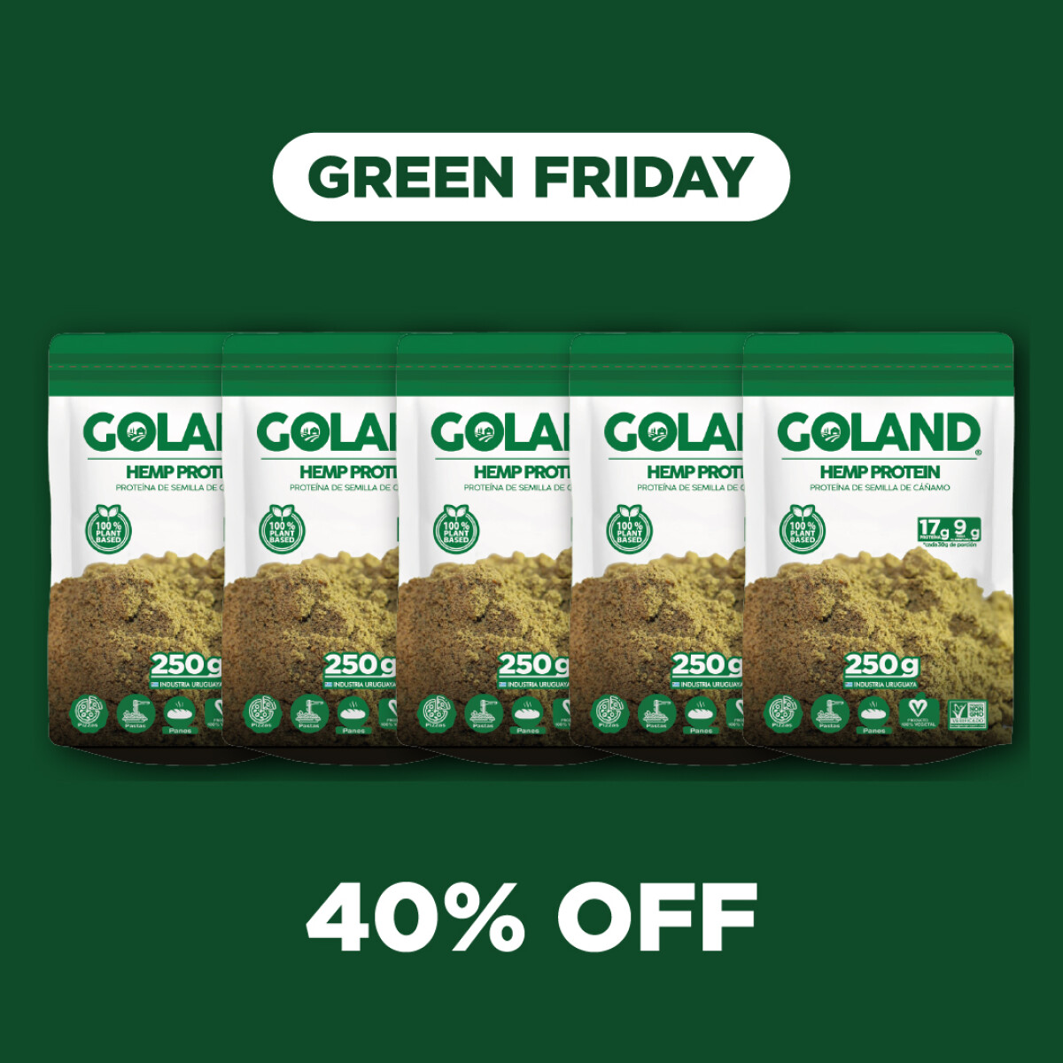 Pack Full Protein - 5 unidades - ENVIO GRATIS 