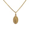 Dije Virgen Milagrosa-Oro bajo-Sin piedra-CP8625 sinpiedra