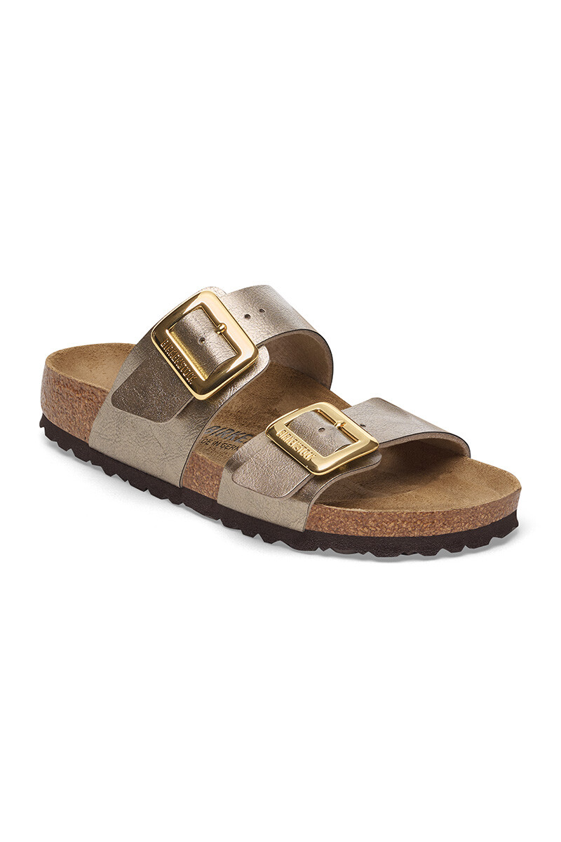 Sandalia Sydney Cb Birko - Flor - Estrecho - Taupe 