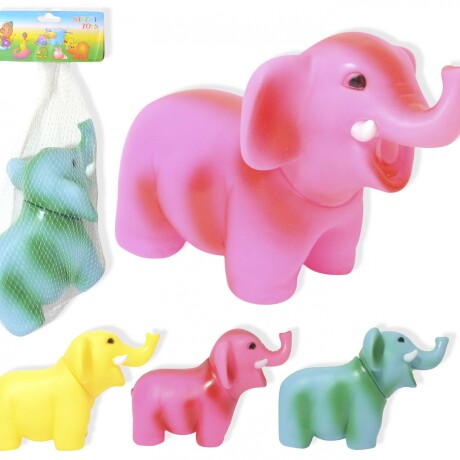 ELEFANTE DE GOMA CON CHIFLE 7863 ELEFANTE DE GOMA CON CHIFLE 7863