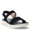 Sandalias de Mujer Lady Confort VITRE con tiras Negro