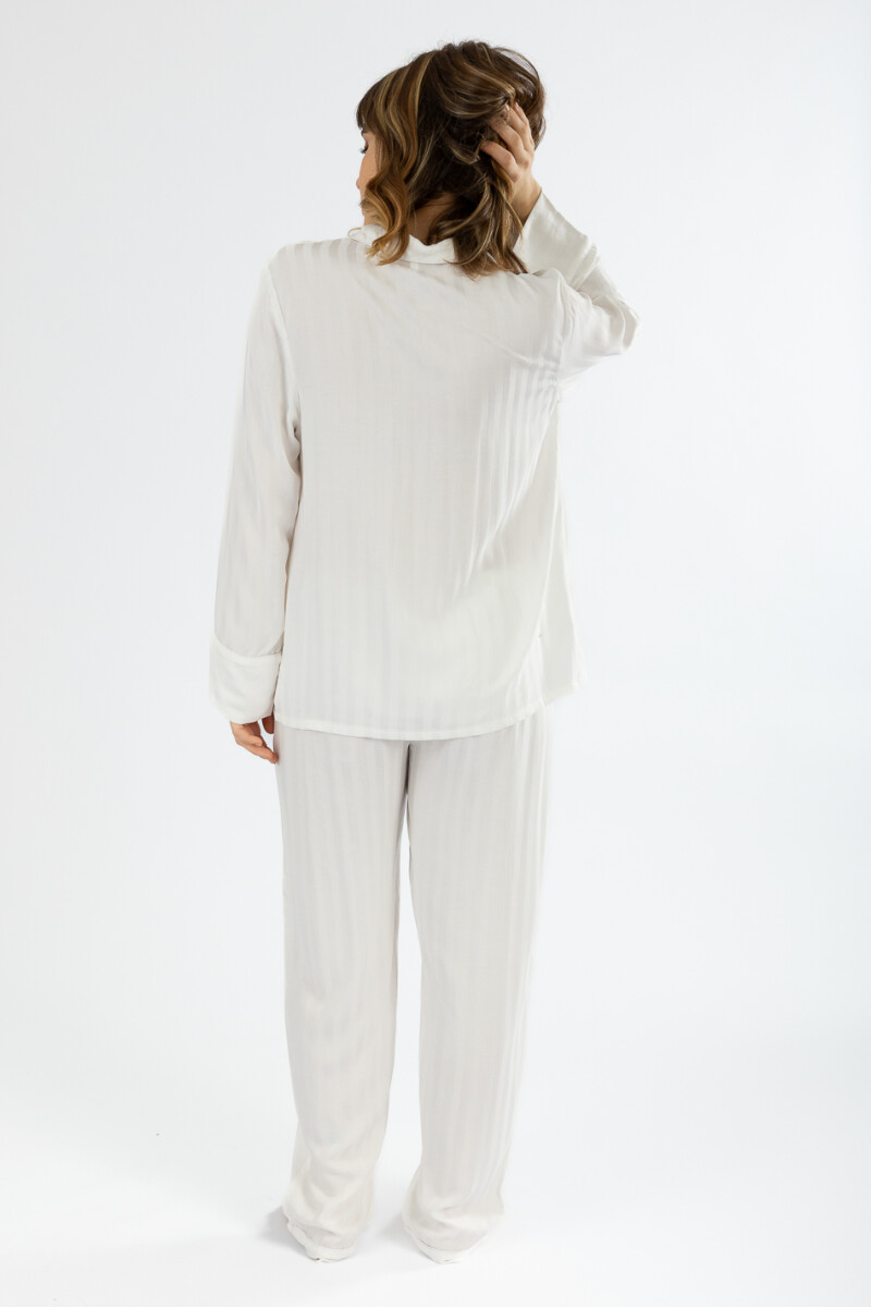 PIJAMA ORGANIC VISCOSE MARFIL