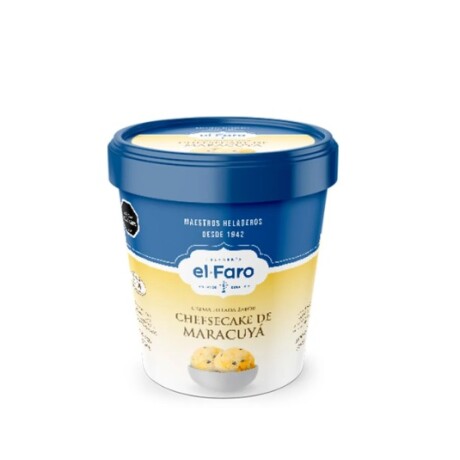 HELADO FARO CHEESECAKE MARACUYA 1.1LT +SOLO PDE O WEB+ HELADO FARO CHEESECAKE MARACUYA 1.1LT +SOLO PDE O WEB+