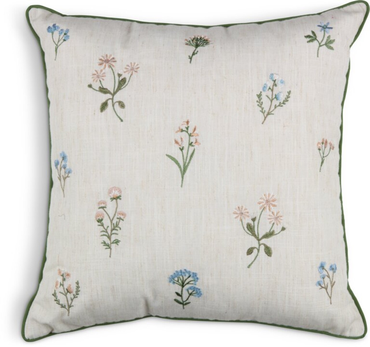 Almohadón VALERIANA 45x45 beige/verde 