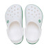 Crocs Crocband Clog T - Niños 1 a 5 años White/green Ivy