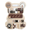 TABLERO DE MADERA SENSORIAL OSO TABLERO DE MADERA SENSORIAL OSO