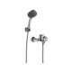 Griferia De Ducha Exterior Linea Zoe Fv Monocomando C/transferencia Cromo
