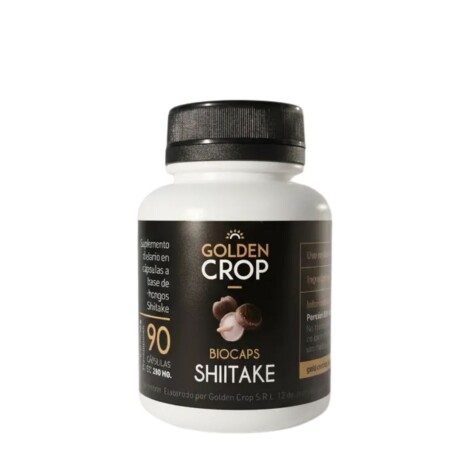 Shitake Biocaps x90 Golden Crop Shitake Biocaps x90 Golden Crop