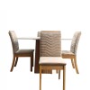 Juego de Comedor Lisboa 1+4 Juego de Comedor Lisboa 1+4