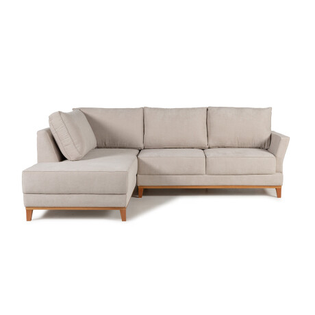 Rinconera Amadeus - Tela Microfibra - Chaise Izquierdo 2226 (Beige)