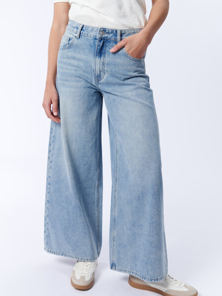 Pantalón De Jean Extra Azul Claro