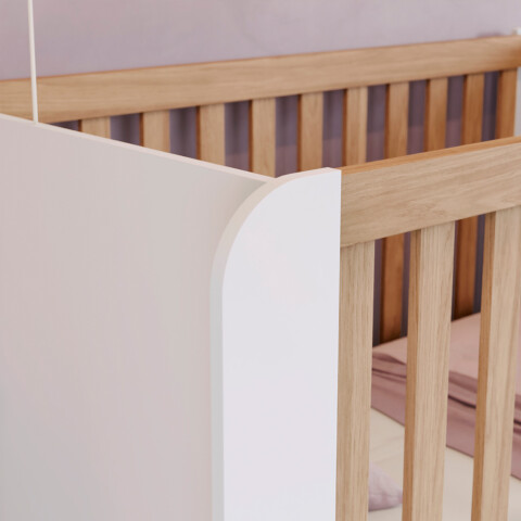 Cuna Mini Cama Henn Aconchego Blanca | Jequitibá Cuna Mini Cama Henn Aconchego Blanca | Jequitibá