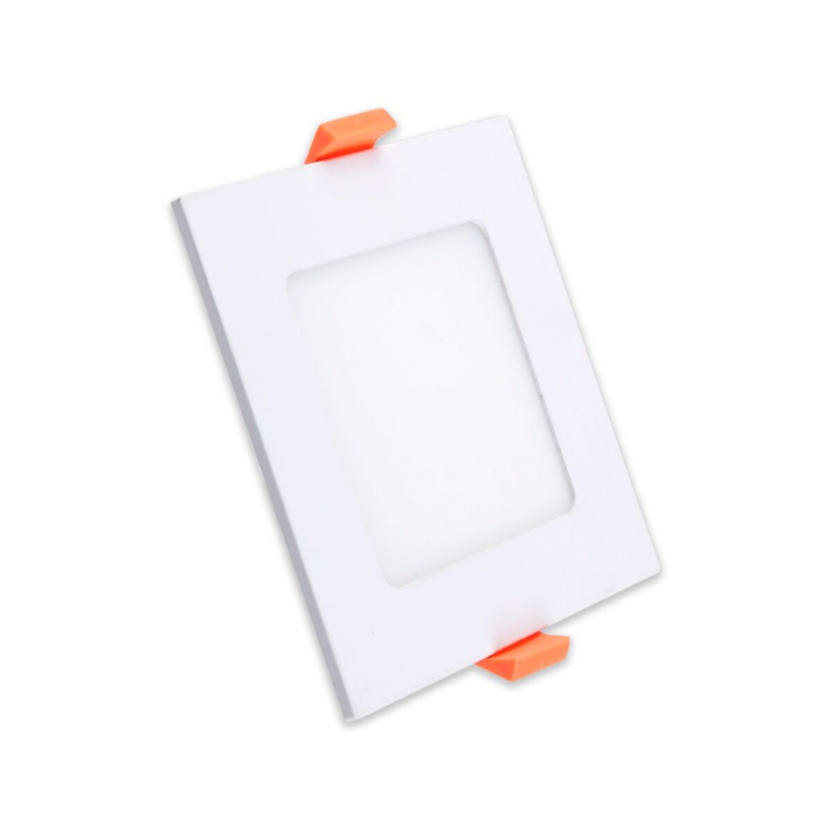 Plafon Panel 18W Luminaria Techo Cuadrado Embutir Luz Neutra - Variante Color Blanco 