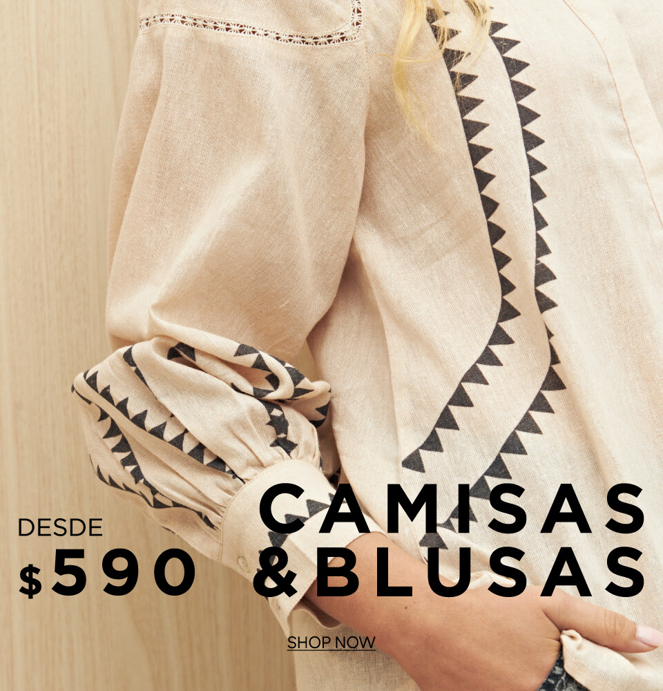 SALE - CAMISAS & BLUSAS