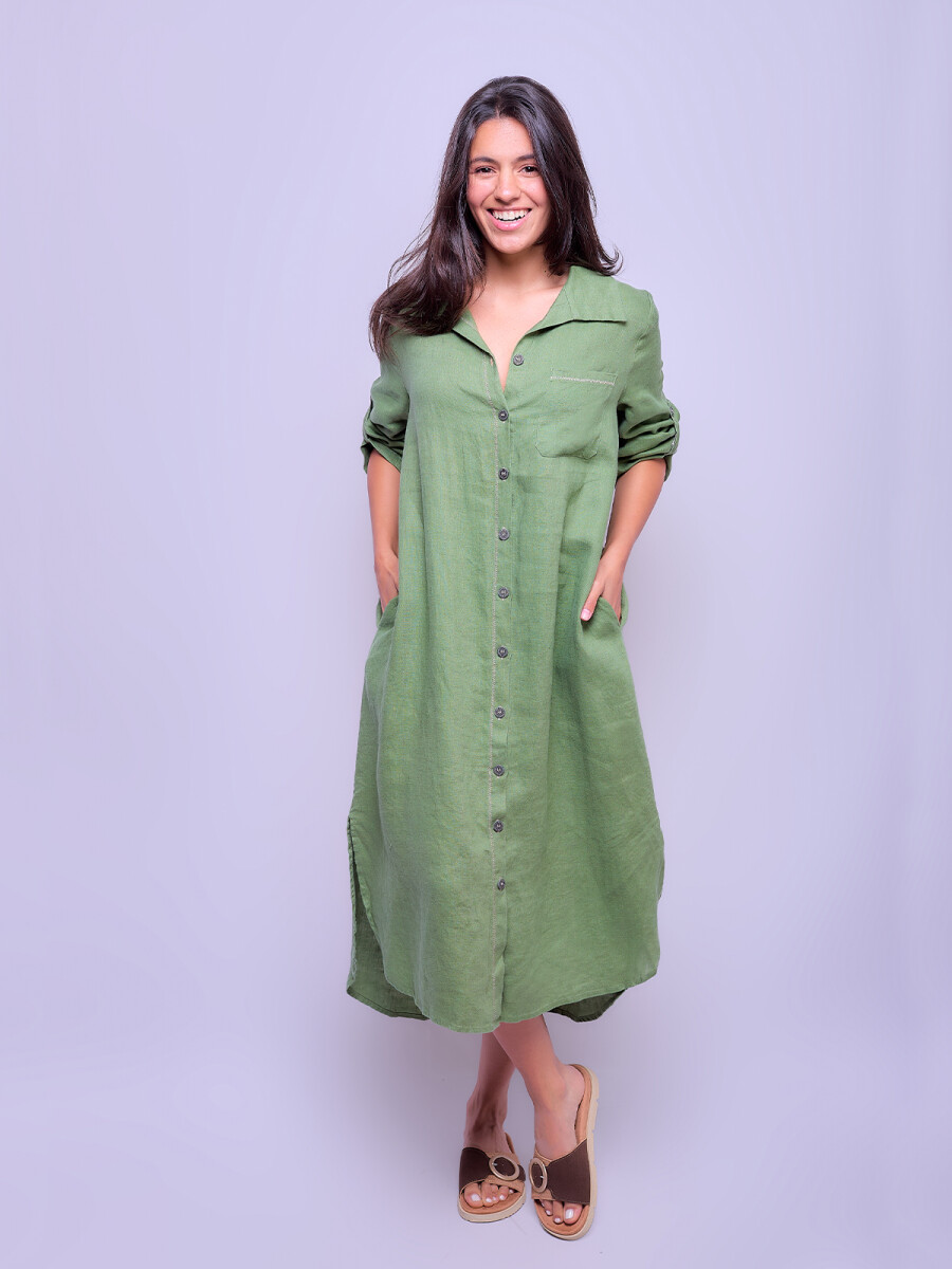 Vestido Roma - Verde 