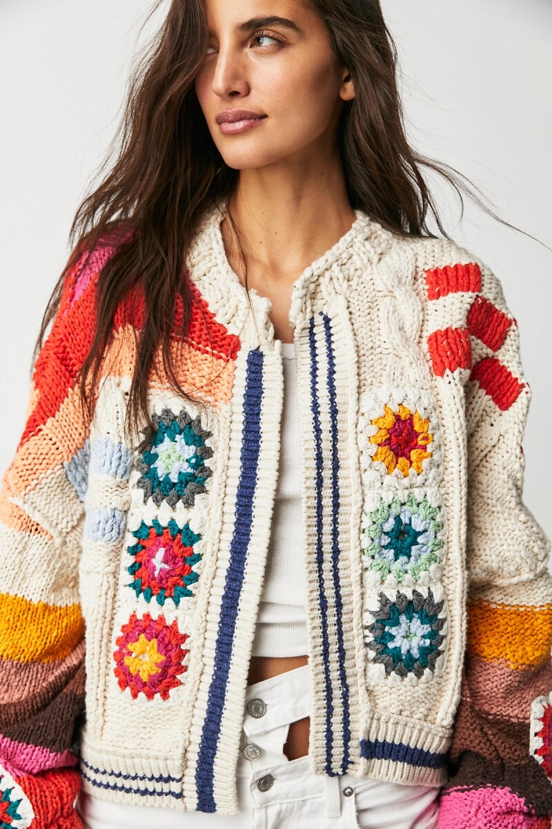 CARDIGAN CLEAR SKIES Marfil