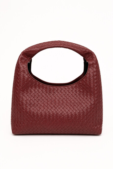 Bolso Tressi Bordeaux