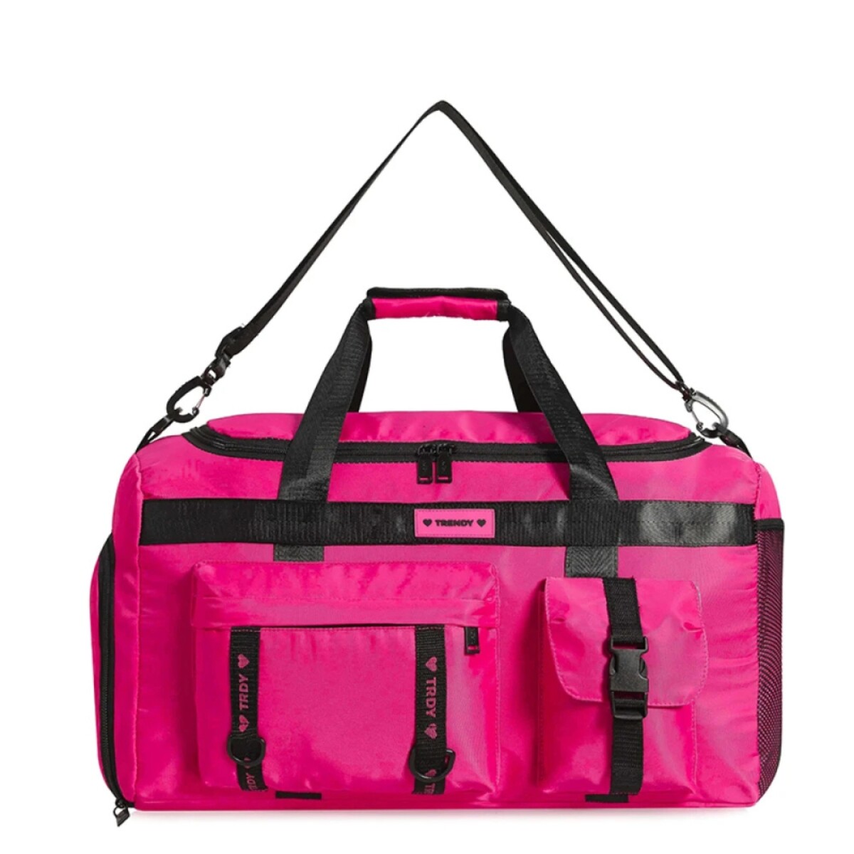 Bolso De Viaje Trendy Deportivo modelo Trdy - Fucsia 