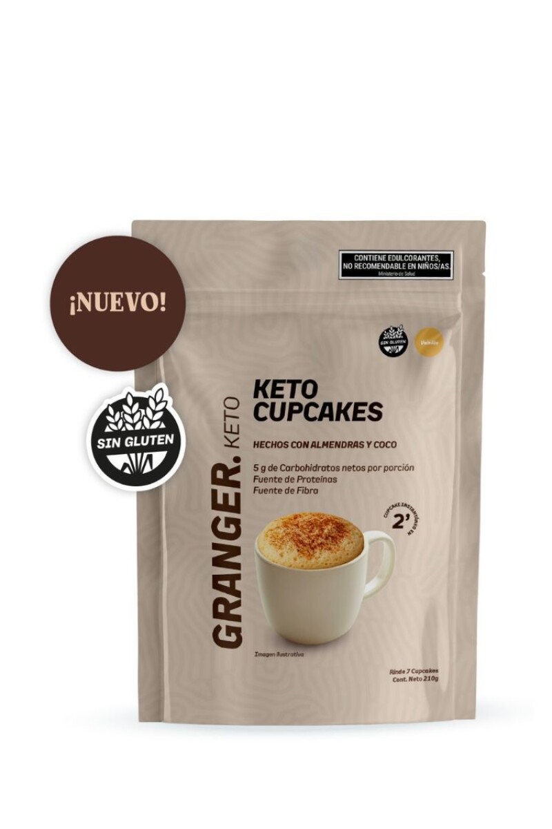 Granger | Keto Cupcakes Vainilla | 210 g 