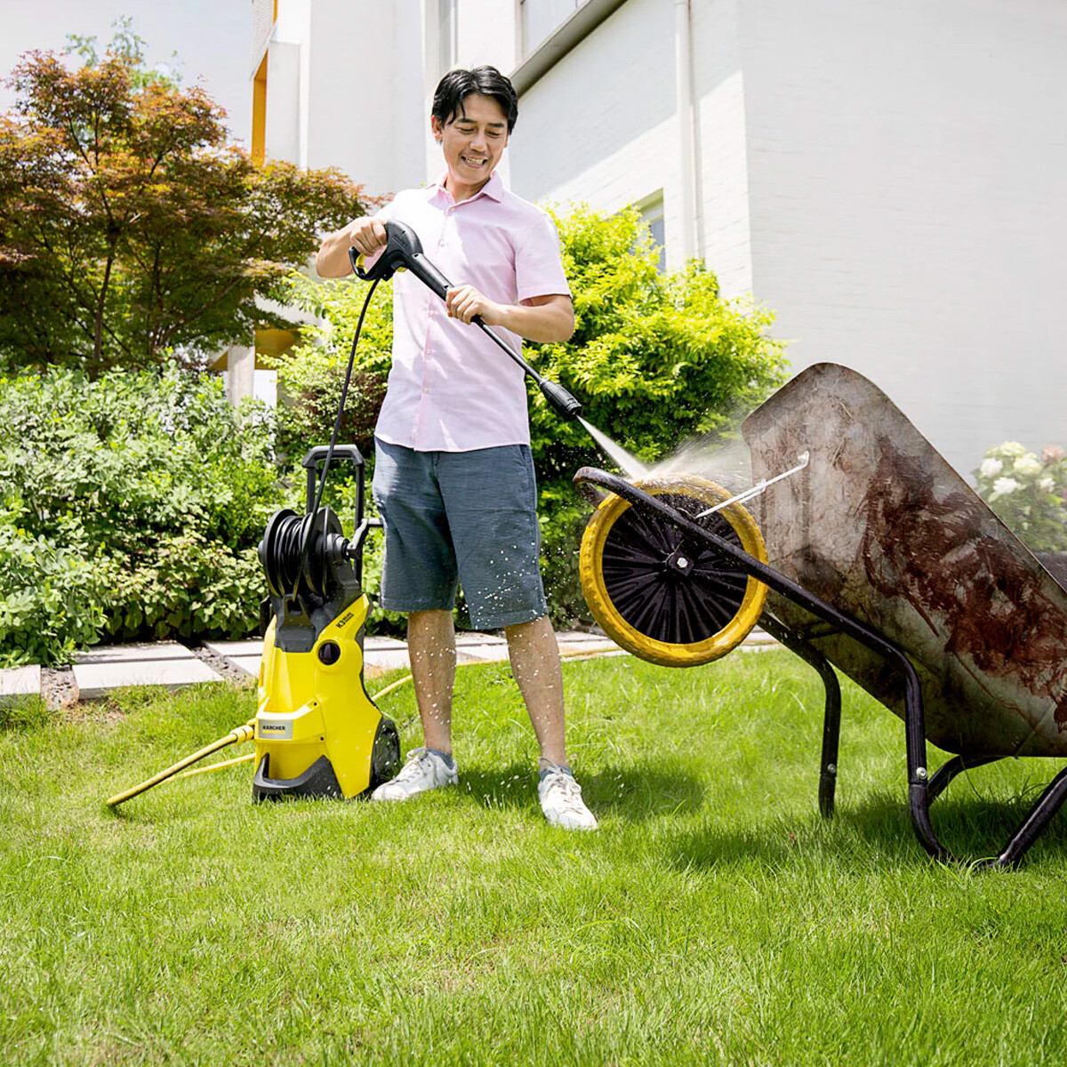 Hidrolavadoras Karcher K3 Deluxe Filtro Frio Enrollador Manguera Hidrolavadoras Karcher K3 Deluxe Filtro Frio Enrollador Manguera