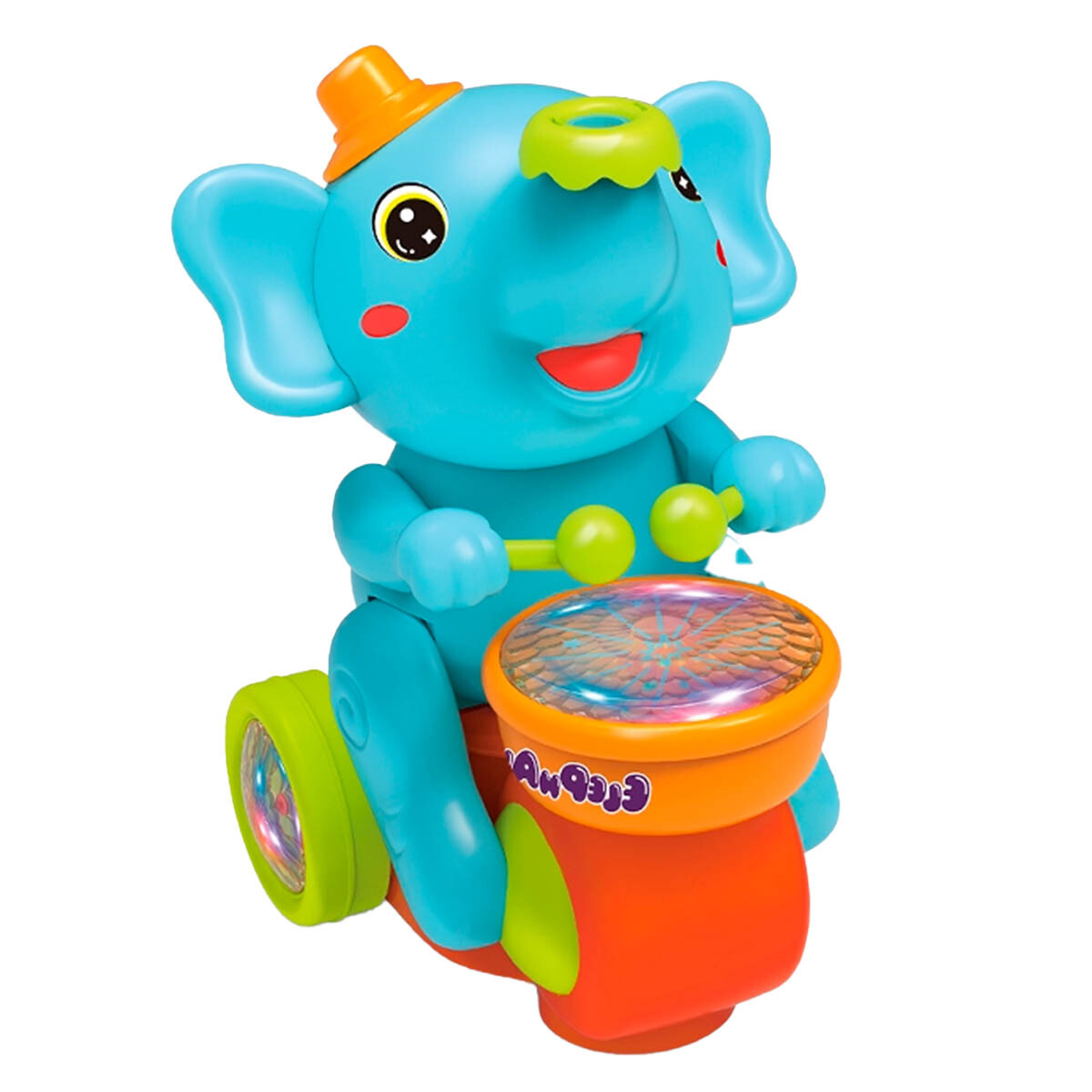 Elefante Musical Juguete Infantil Luz Y Sonido Circus - Jug026008 