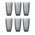 Vaso Vidrio COLOR base pesada 7.5*14CM/350ML Vaso Vidrio Color Base Pesada 7.5*14cm/350ml