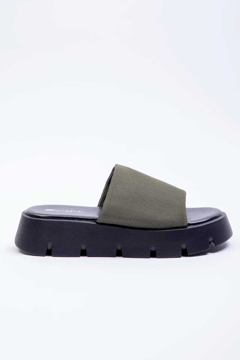 SANDALIA PADDOCK MILLS Verde-seco