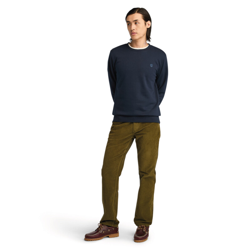 Polera Oyster River Hombre Dark Sapphire-dark Denim