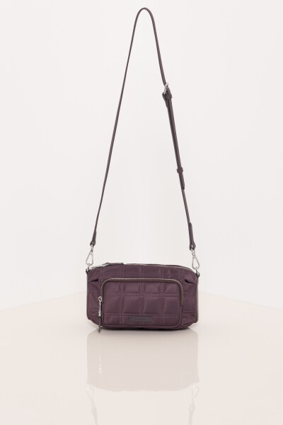 BANDOLERA BOSTON GRID Chocolate