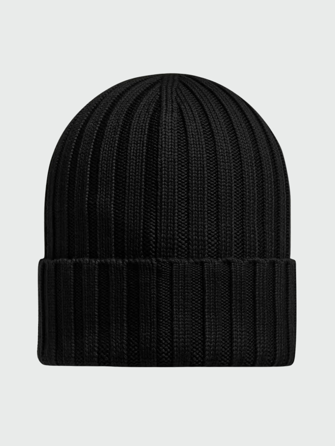 MONCLER - GORRO DE LANA Negro