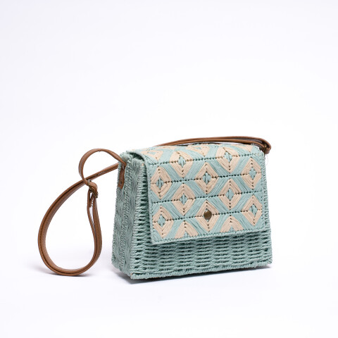 BANDOLERA MADEIRA CELESTE BANDOLERA MADEIRA CELESTE