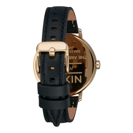 Reloj Nixon Clasico Cuero Negro 0