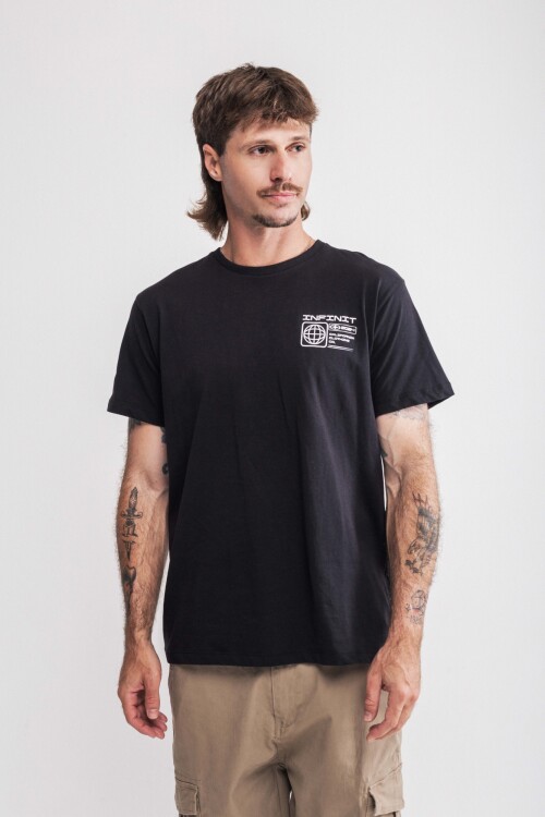 Remera estampada Guadalajara Negro