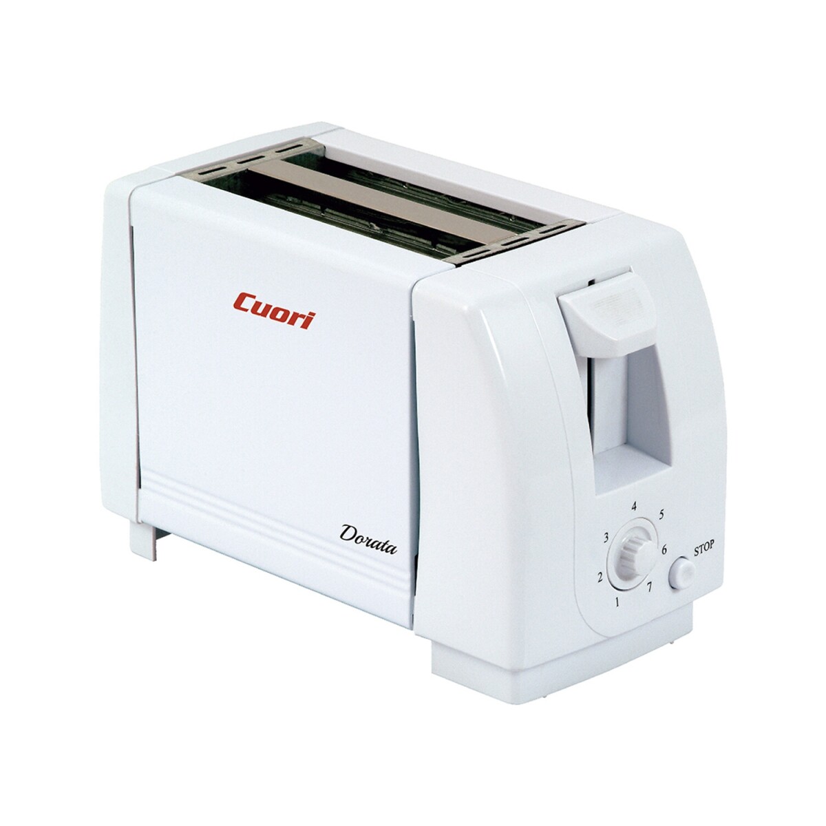 Tostadora eléctrica Cuori Dorata 750W - Blanco 